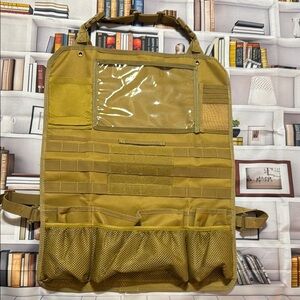 Tactical Backseat Organizer - Tan